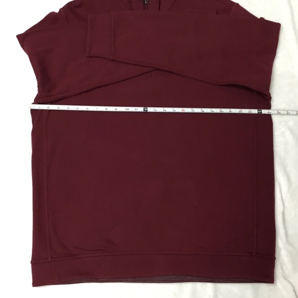 Bugatchi Maroon 1/4 Zip Pullover Size XXL - Picture 7 of 7